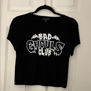 Dolls Kill Black 'Bad Ghouls Club' Tee